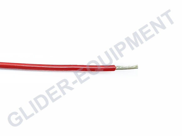 Tefzel wire AWG18 (1.15mm²) red [M22759/16-18-2]